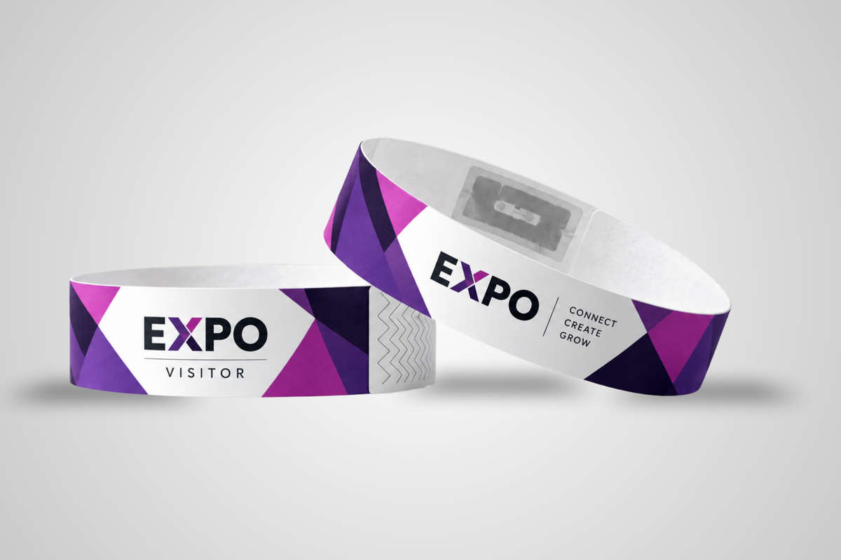 RFID Paper Wristbands Printing