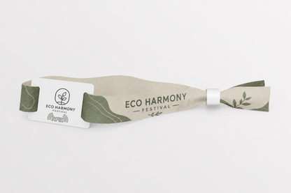 RFID rPET Fabric Wristbands