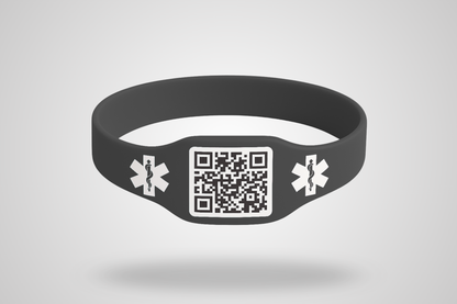 Silicone Wristbands with QR Code