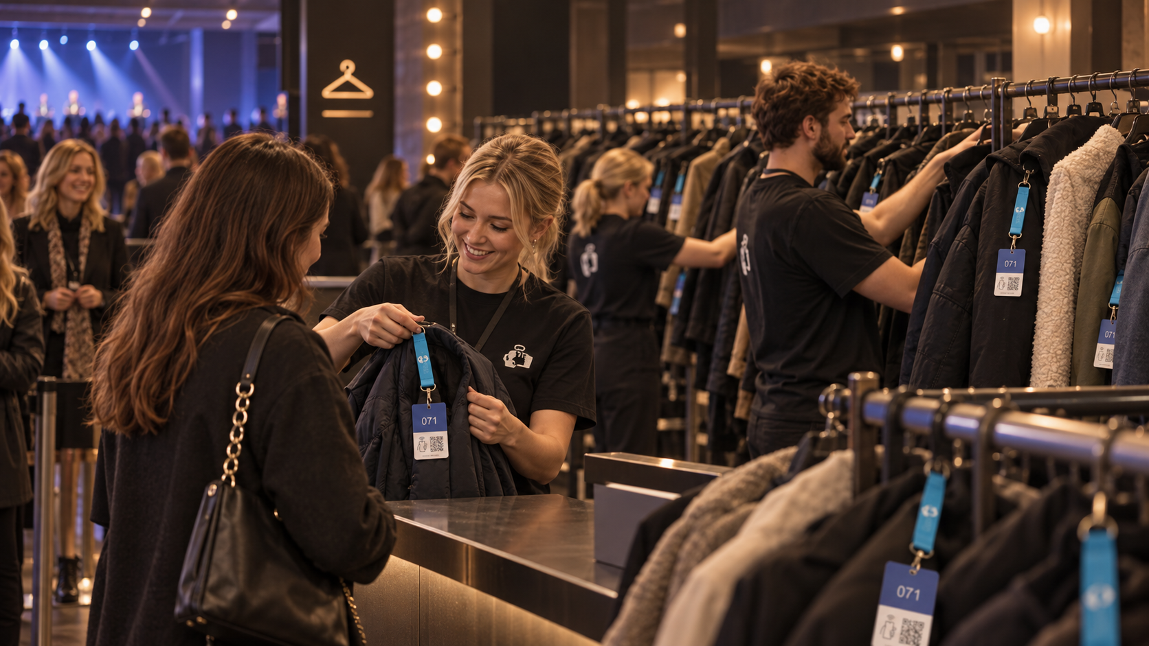 Digital Cloakroom for Concert Venues: Ready for the Final Encore