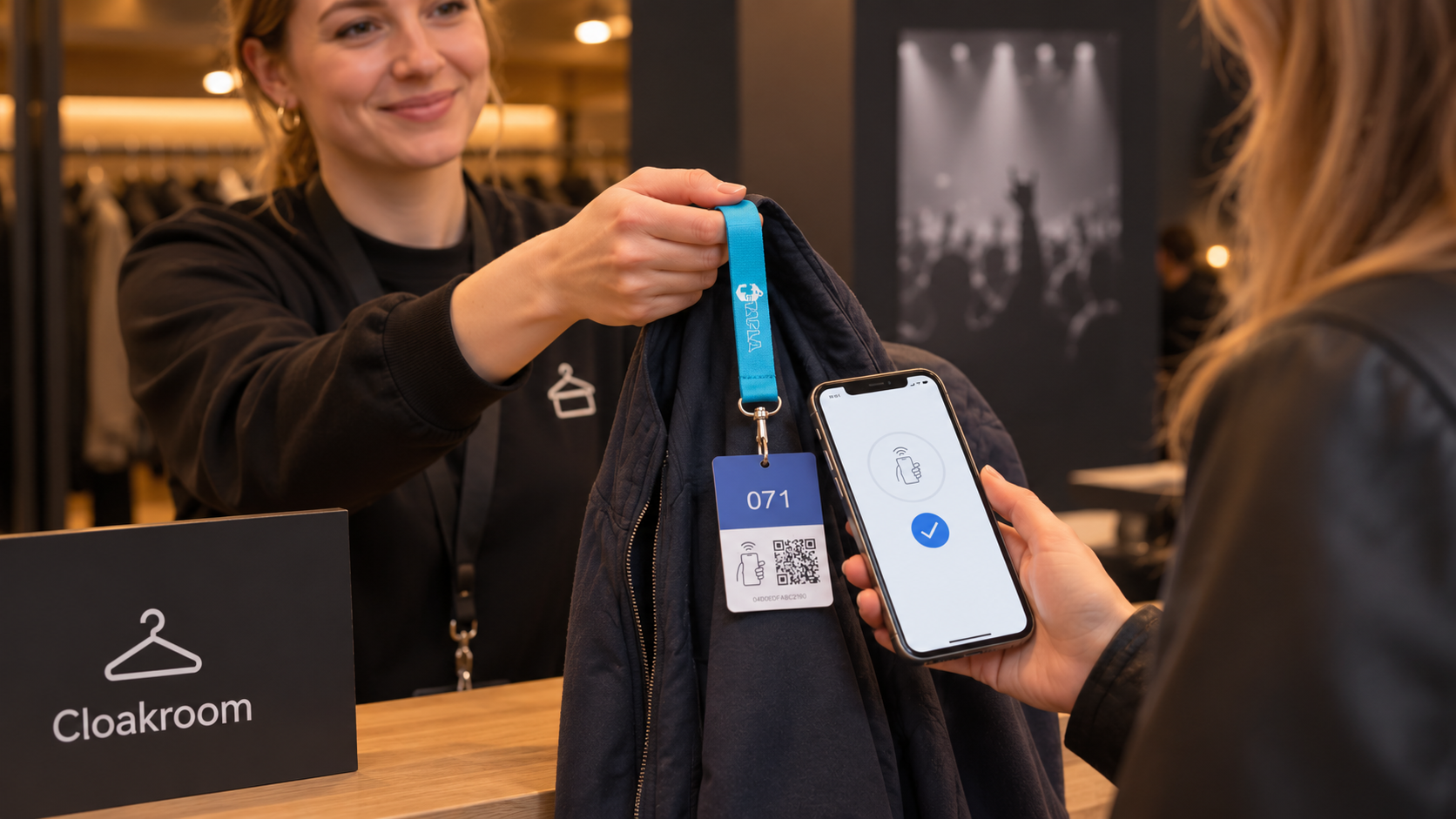 Digital Cloakroom for Concert Venues: Ready for the Final Encore