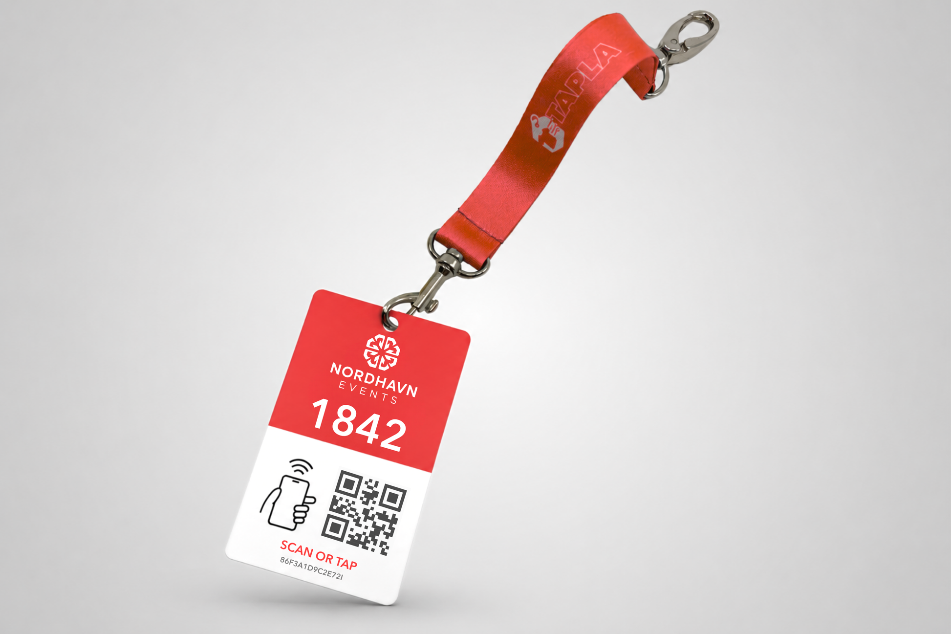 Wardrobe tags with NFC and print for online wardrobe system
