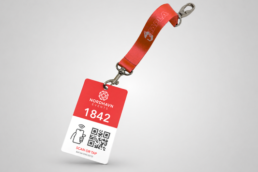 Wardrobe tags with NFC and print for online wardrobe system