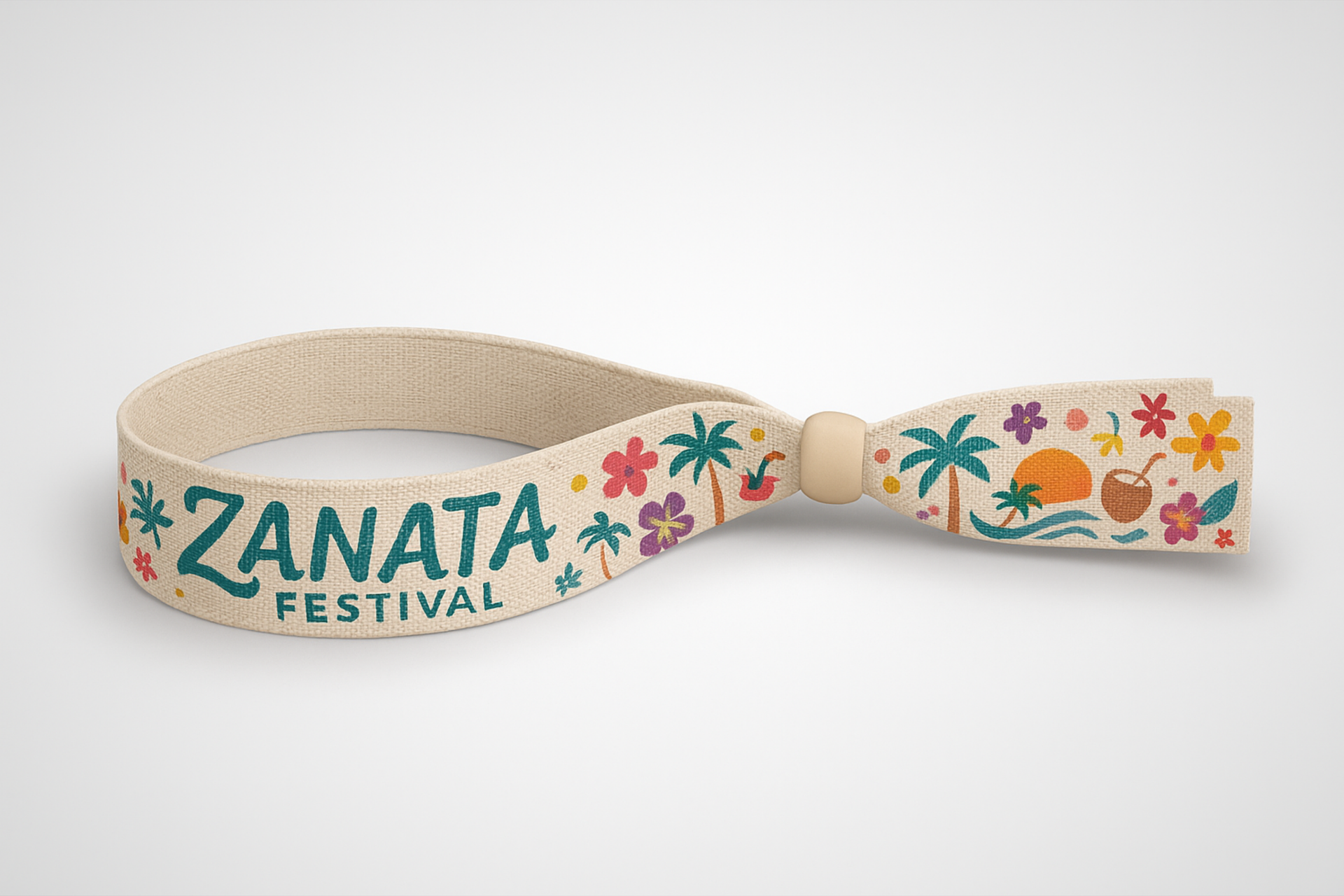 Cotton bracelets print