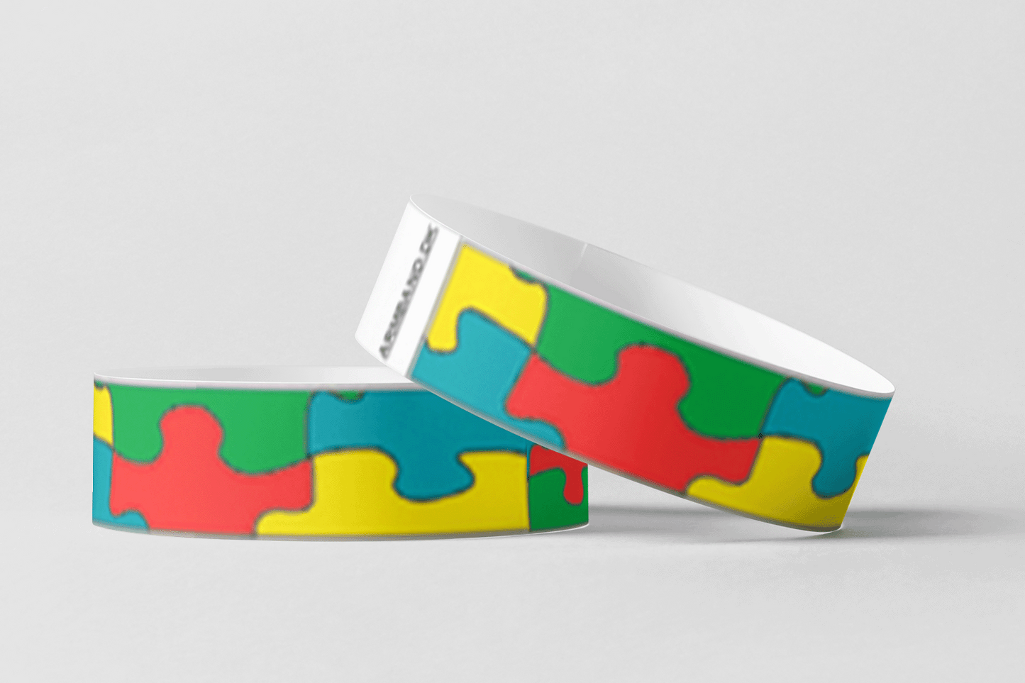 Paper Wristbands - Pre-Printed Paper wristbands JM Band UK 10 Puzzles 