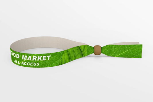 rPET Fabric Wristbands with Print