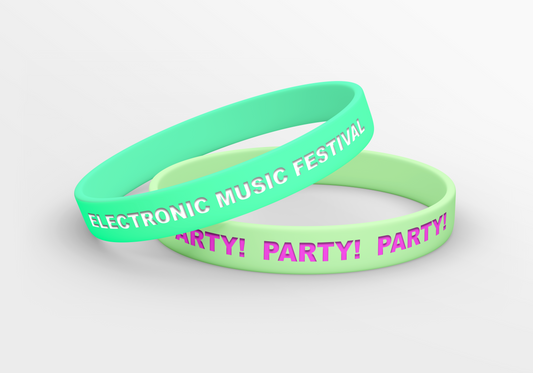 Glow in the Dark Silicone Wristbands Silicone wristbands JM Band UK   