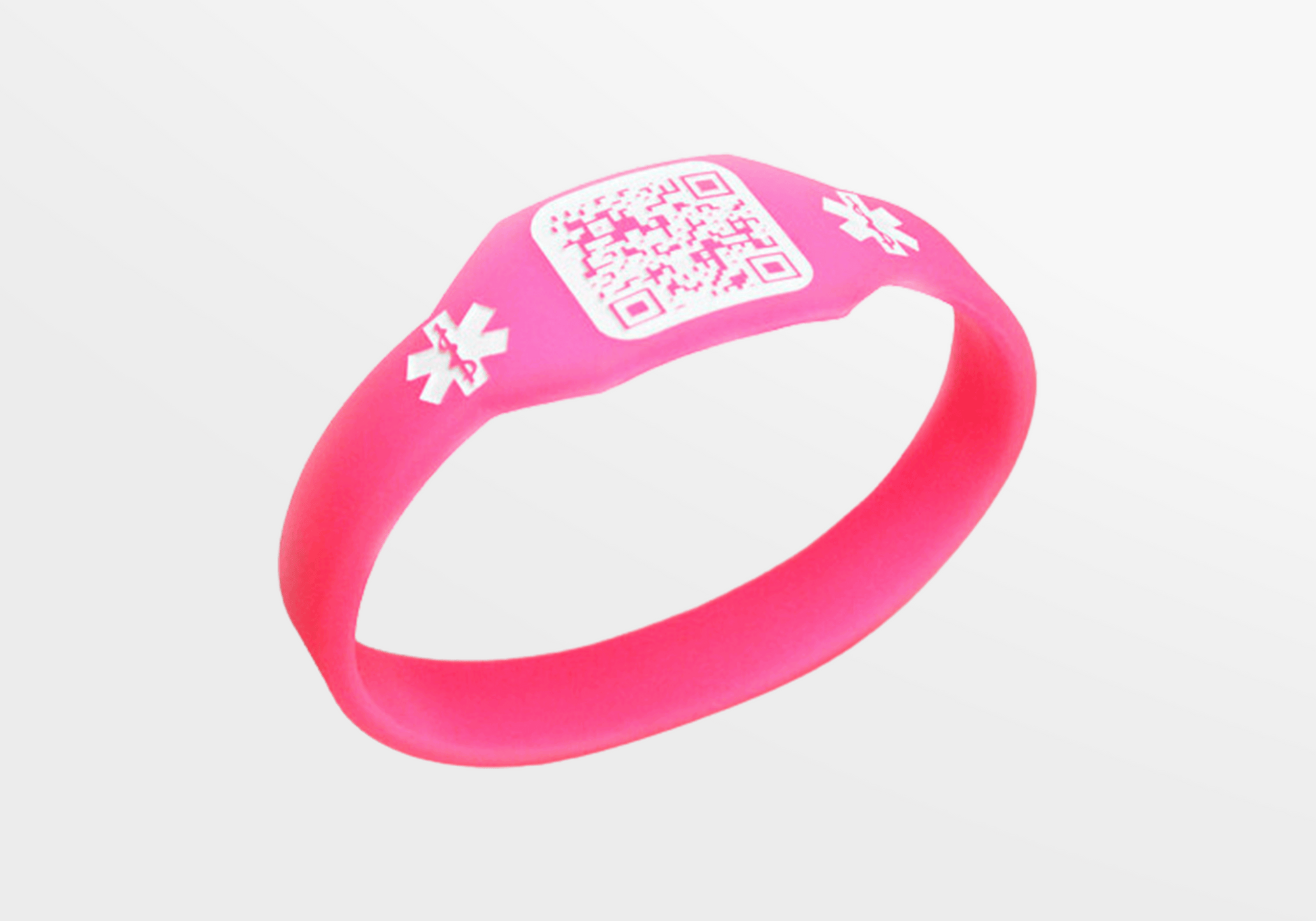 Silicone Wristbands with QR Code Silicone wristbands JM Band UK   