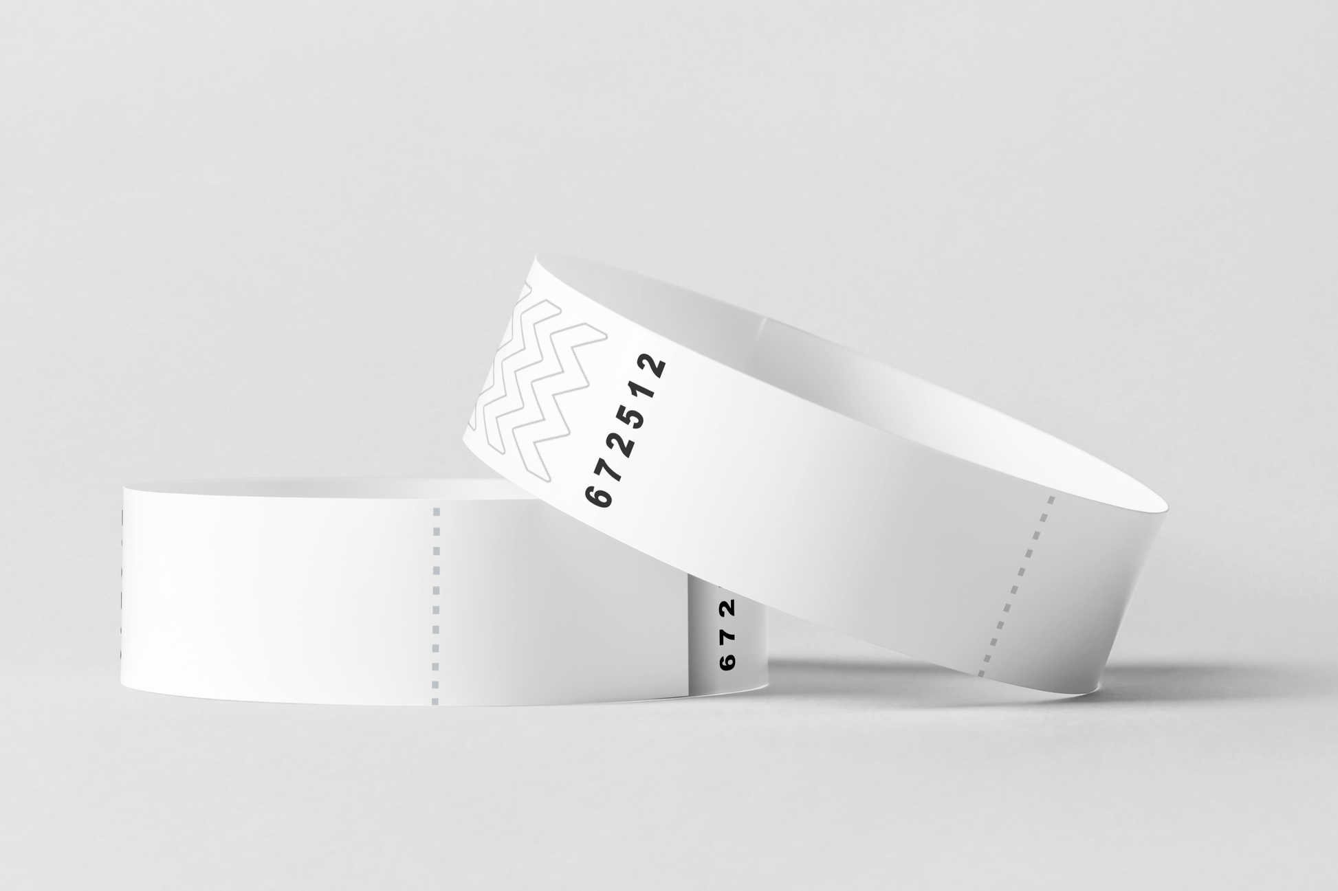 Paper Wristbands With Coupon Paper wristbands JM Band UK 10 White 