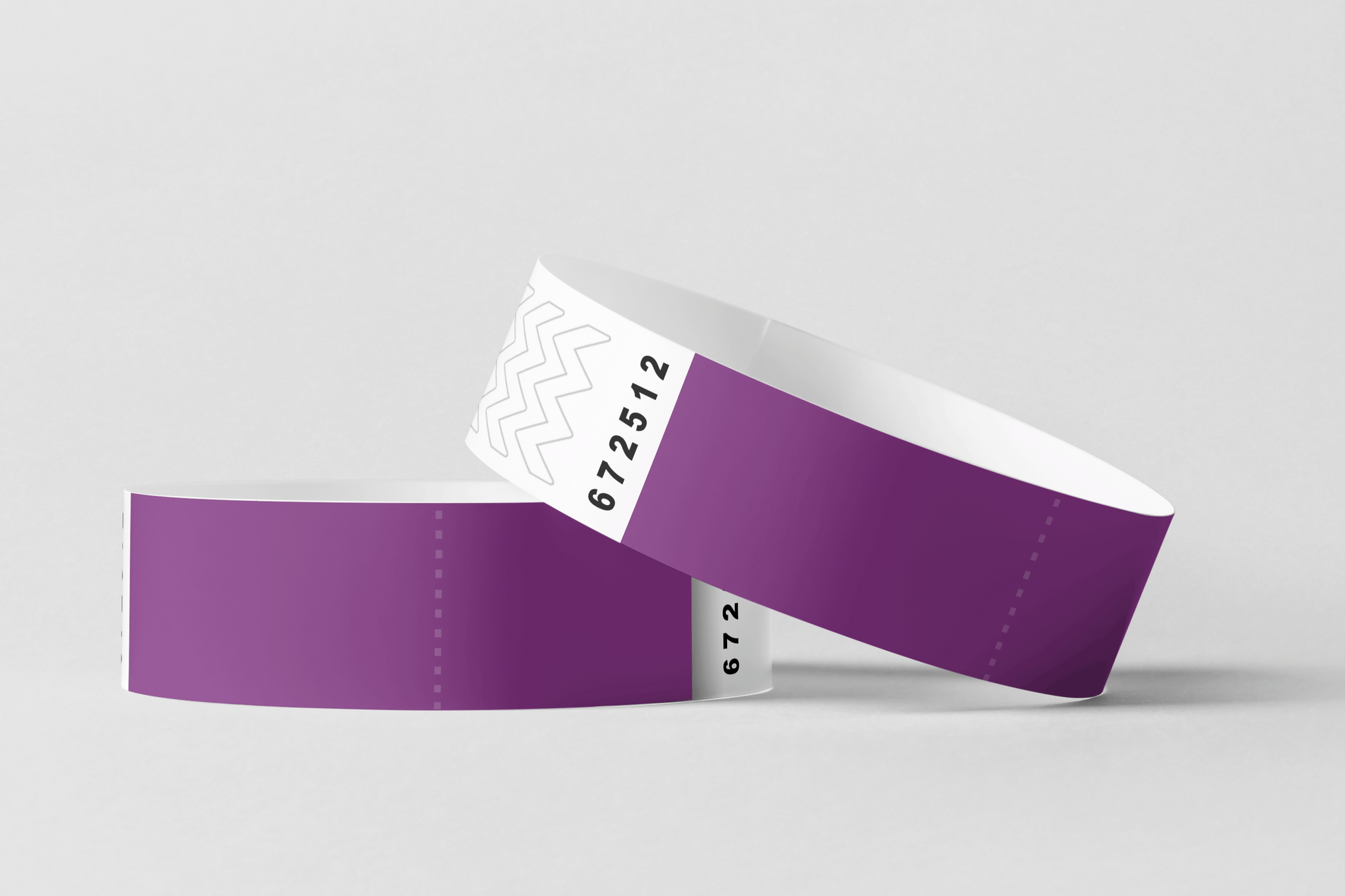 Paper Wristbands With Coupon Paper wristbands JM Band UK 10 Purple 