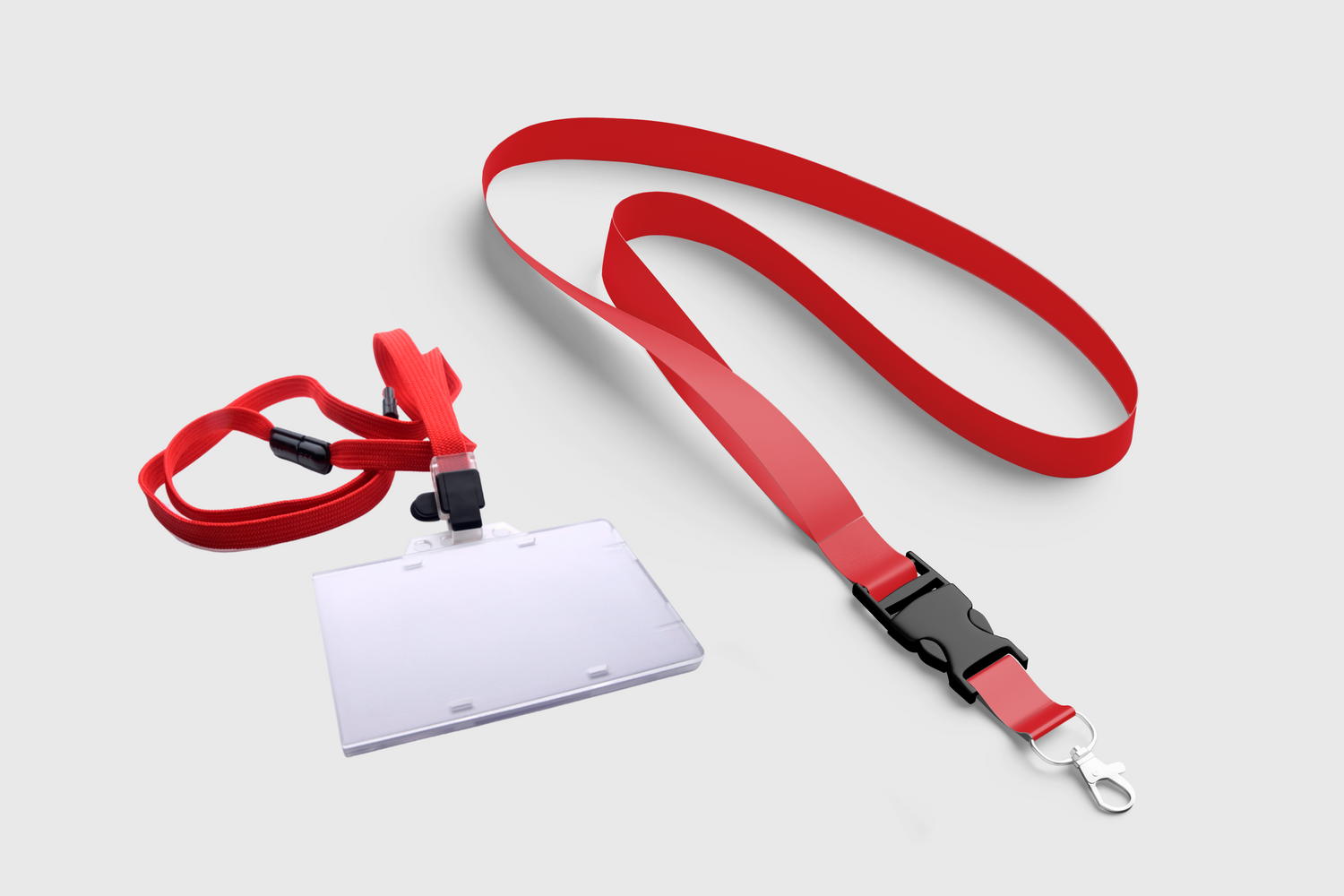 Lanyards and id card holder hard pvc